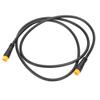 87cm 34.3in Waterproof 3pin Connector Conversion Adapter Cable Accessory for Electric Bicycle