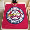 St.Louis Cardinals2 Flannel Blanket, High quality Comfortable for All Seasons, Home Decor, Warmth and Comfort