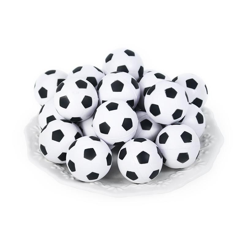 6/10Pcs Mini Soccer Ball Squeeze Toy Kids Sports Theme Birthday Party Favors Rubber Football Gift Pinata Filler Classroom Reward