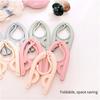 Fashion Creative Travel Portable Foldable Clothes Hanger for Outdoor Travel Simple Clothes Hanger