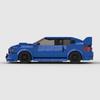 MOC Subaru WRX STI 303pcs Racing Sports Car Vehicle Speed Champion Racer Building Blocks Brick Creative Garage Toys for Boys