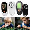 Kids Digital Microscope 500X Mini Portable Pocket Microscope Camera with 2-Inch IPS Screen Built-in 8 LEDs Educational Science Experiment Magnifying