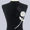 DIY Sew Flower Brooch Pins Handmade Lapel Pins Fashion Collar Flower