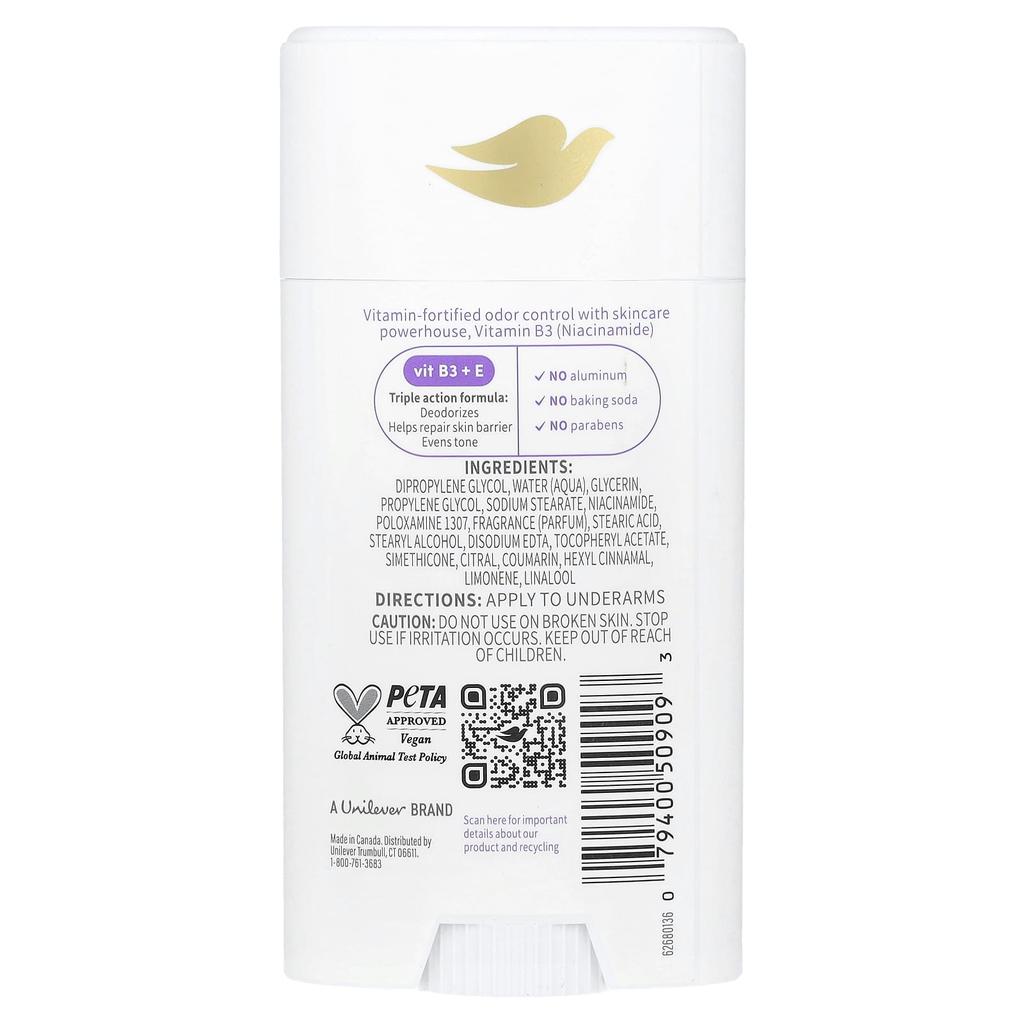 Дезодорант Vitamin Care+, Лаванда и Ромашка, 74 г(2.6 унции)