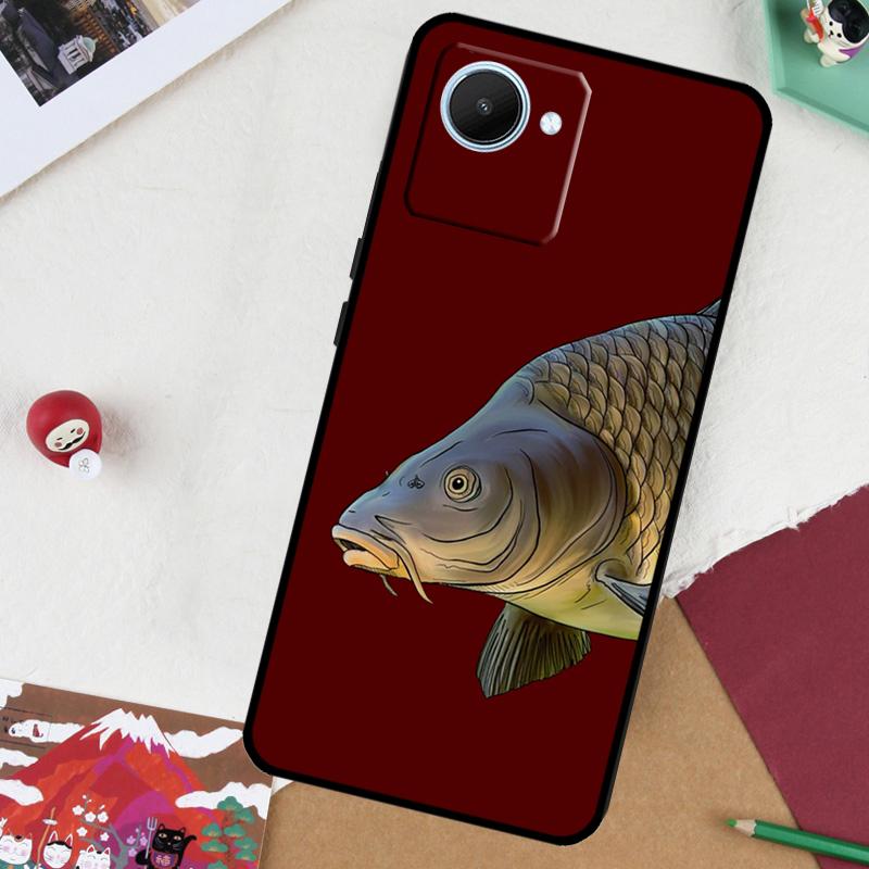 Common Carp For Realme GT7 Pro GT 6T 5 6 C67 C75 C61 C55 C53 C51 C21Y C25S 10 11 12 13 14 Pro Plus Case