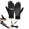 USB Heated Gloves Waterproof Touchscreen Winter Snowboard Gloves Water-resistant Outdoor Camping Skiing Motorcycle Bicycle Glove