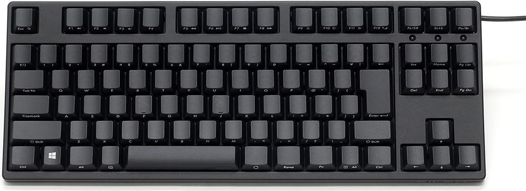 FILCO Majestouch Stingray Низкопрофильная клавиатура с переключателями Speed, Tenkeyless, с японской кана-раскладкой, с низкопрофильными механическими переключателями FKBS91XMSS/NFB