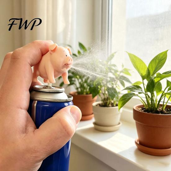 Reusable Spray Head 3D Printed Squirter Tip Compatible with WD-40 Aerosol Cans, Fits Multiple Nozzle Common Valve, Novelty Attachment for Garage