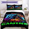 3pcs Game Controller Bedding Set Duvet Cover Closure Includes 1 Duvet Cover & 2 Pillowcases, Soft and Comfortable for All Seasons.