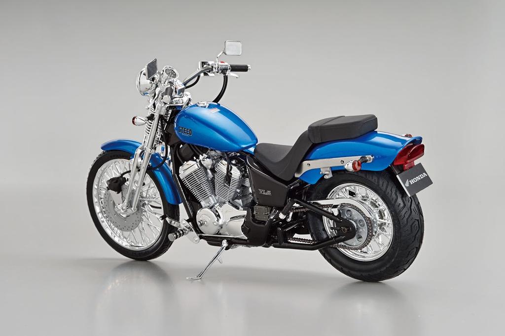 Aoshima Bunka Kyozai The Bike 19 Honda NC37 Steed VLS Пластиковый Модельный Набор ООО. (АОСИМА) нет. 1/12 '98