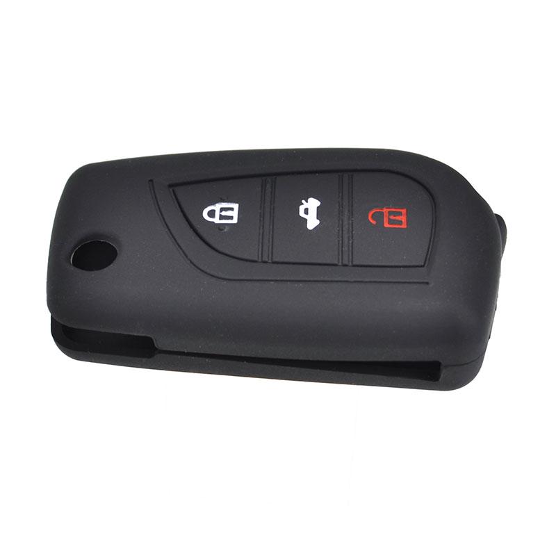 Силиконовый резиновый чехол для ключей, брелок для Toyota Auris Corolla Avensis Verso Yaris Aygo Scion TC IM Shell Protector Skin Remote Car