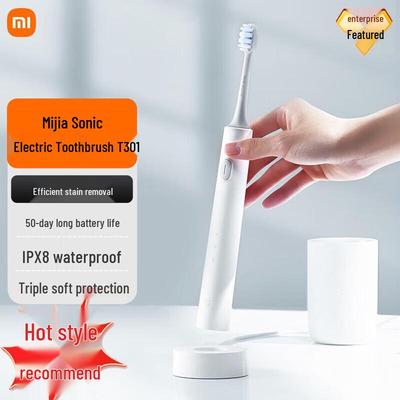 Звуковая электрическая зубная щетка Xiaomi Mijia T301, китайская вилка (адаптер в комплекте)