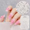 100Pcs/Bag Elegant Resin Reliable Anti-deform 3D Heart Shape DIY Nail Art Charm Accessories
