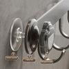 No-Punch Clothes Storage Hook Carbon Steel Entryway Storage Rack Sundries Storage Hook  Bathroom