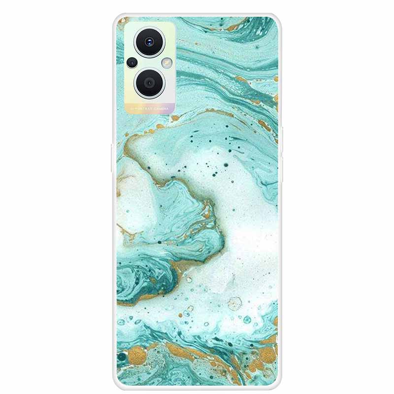 For Oppo Reno7 Lite Cases Reno 7Z Marble Clear Soft TPU Silicone Back Case For Oppo Reno 7Z 7 Z 5G Phone Cover Fundas Reno 7Lite