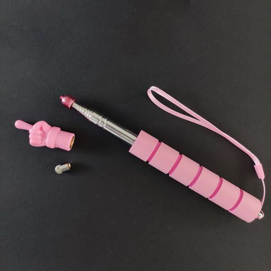 1 комплект, телескопическая указка для пальцев, удобная указка для учителей из нержавеющей стали для класса, дома, школы