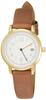 [Полевые работы] Часы аналоговые Careca индикация даты кожаный ремешок ST267-4 женские коричневые