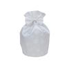 Sakura Wrapping Drawstring Urn Cover with Ribbon, 5-inch Size, Perfect for Keeping Your Cremation, Pet Memorial Service, or Pet Loss (White)