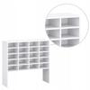 Shoe Rack, Shoes, Cabinet, White, 104x100x33
