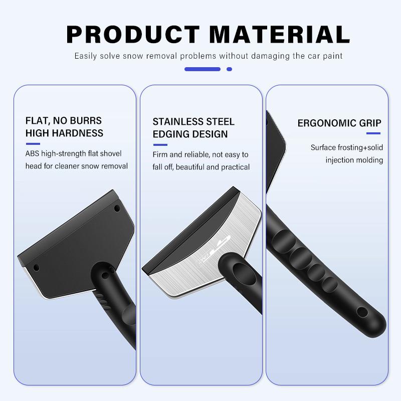 For KIA Car Snow Shovel Long Handle Outdoor Ice Scraper Accessories K5 K2 Optima Soul Spectra Niro Cadenza Sephia Carens