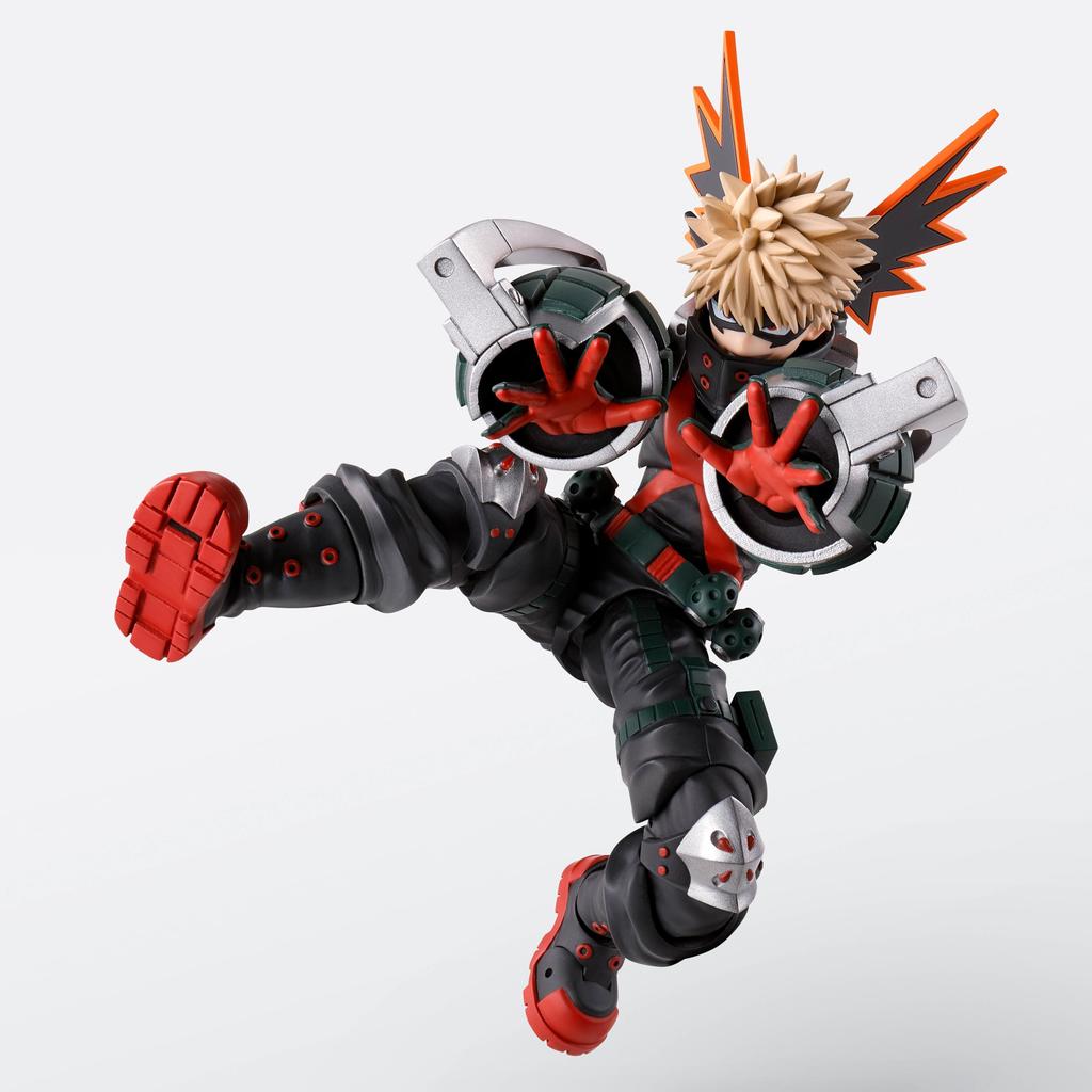 TAMASHII NATIONS С.Х.. Фигурка Figuarts My Hero Academia Katsuki Bakugo 145 мм из ПВХ и АБС-пластика
