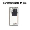 Middle Frame For Xiaomi Redmi Note 11 PRO Front Bezel Back Housing Case Mid Plate Replacement 4G 5G