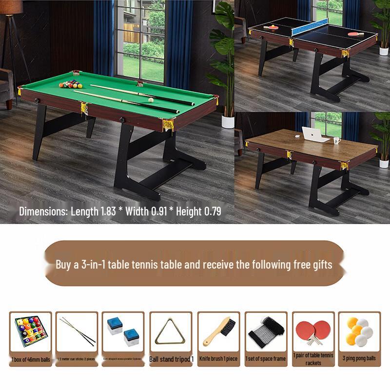 Foldable Kids' Home Billiard Table