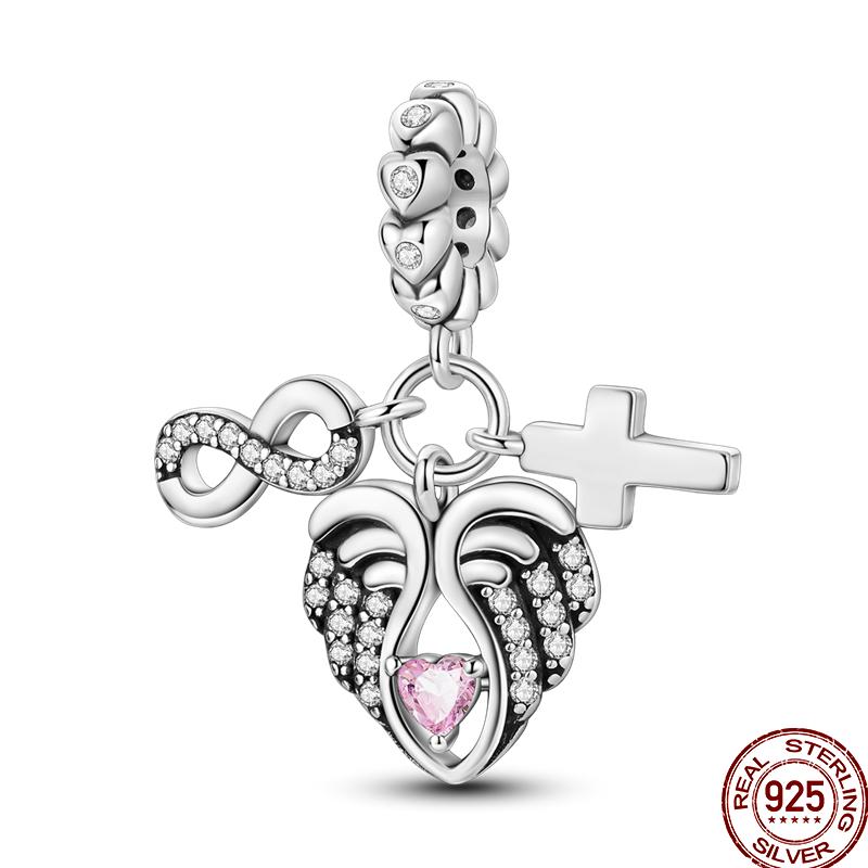 Медь Таро Звезда Луна Солнце Крест Библия Святое Благословение Амулет Бусины Подходят 3 мм Пан Оригинальный Браслет Сделай сам Подарок