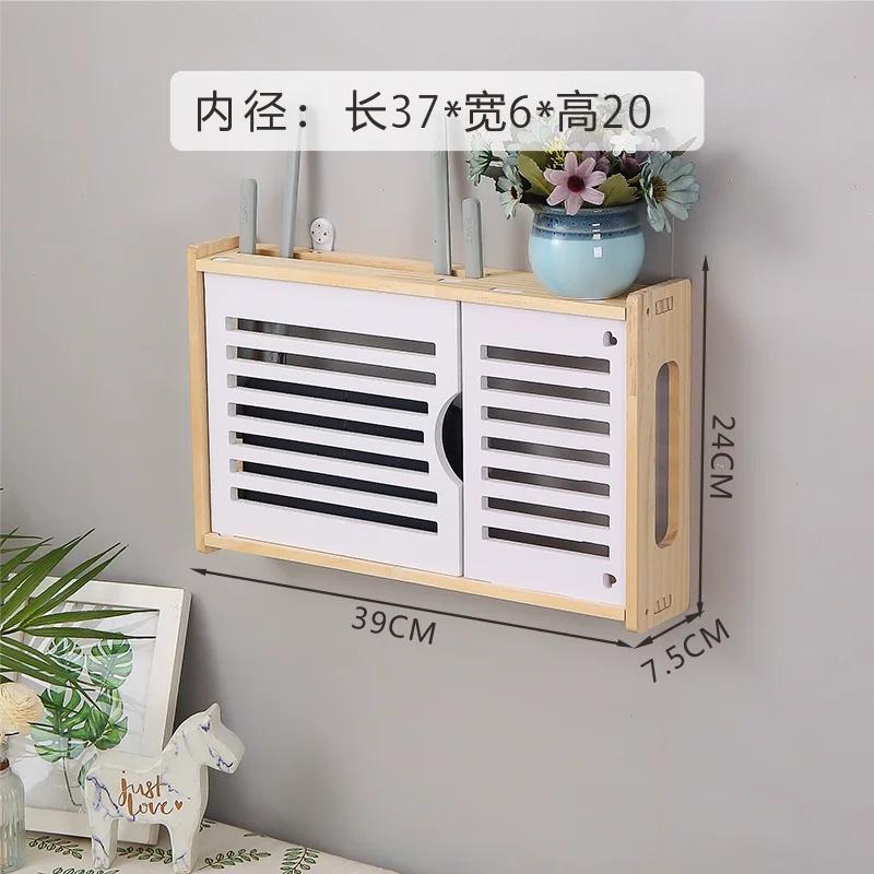 Бесплатное крепление WiFi-роутера, коробка для хранения, полка на стену из массива дерева, защита от кошек, полка для ТВ-приставки, домашнее использование