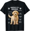 Anatomy Of A Doodle Dog Doodle Owner Goldendoodle Mom Gift Unisex T-Shirt