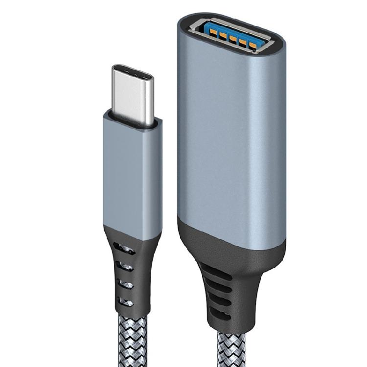 OTG-кабель USB Type C, Type C (папа) на USB 3.0 (мама), конвертер быстрой зарядки USB