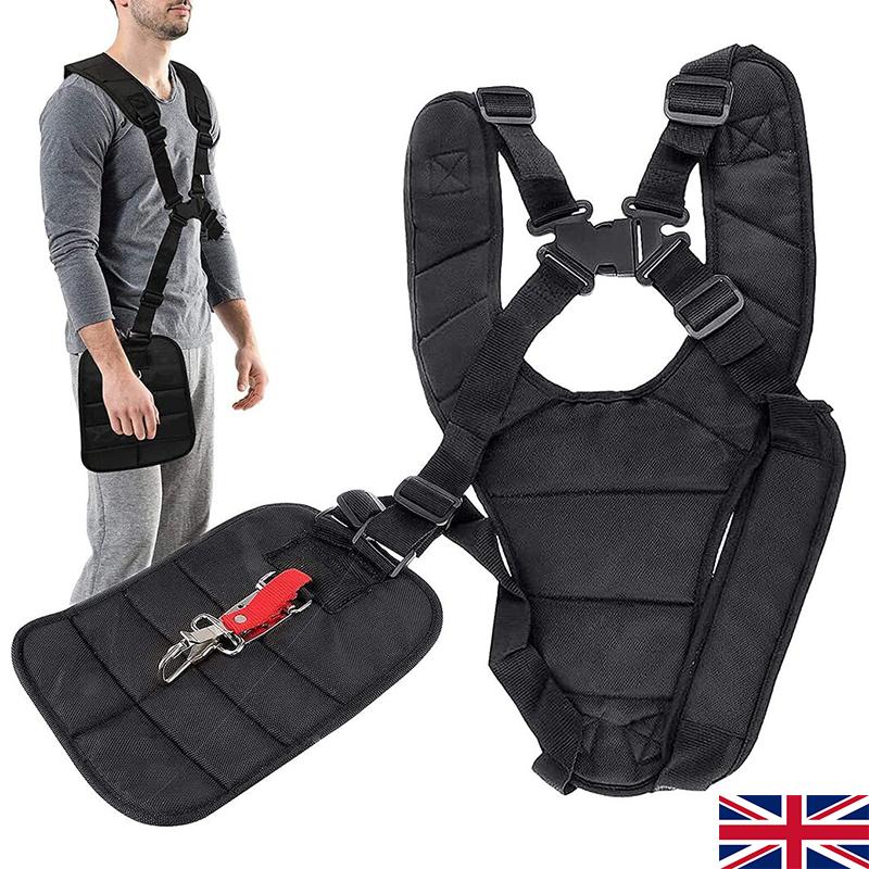 Padded Shoulder Harness Strap Garden Brush Cutter Trimmer Strimmer Adjustable