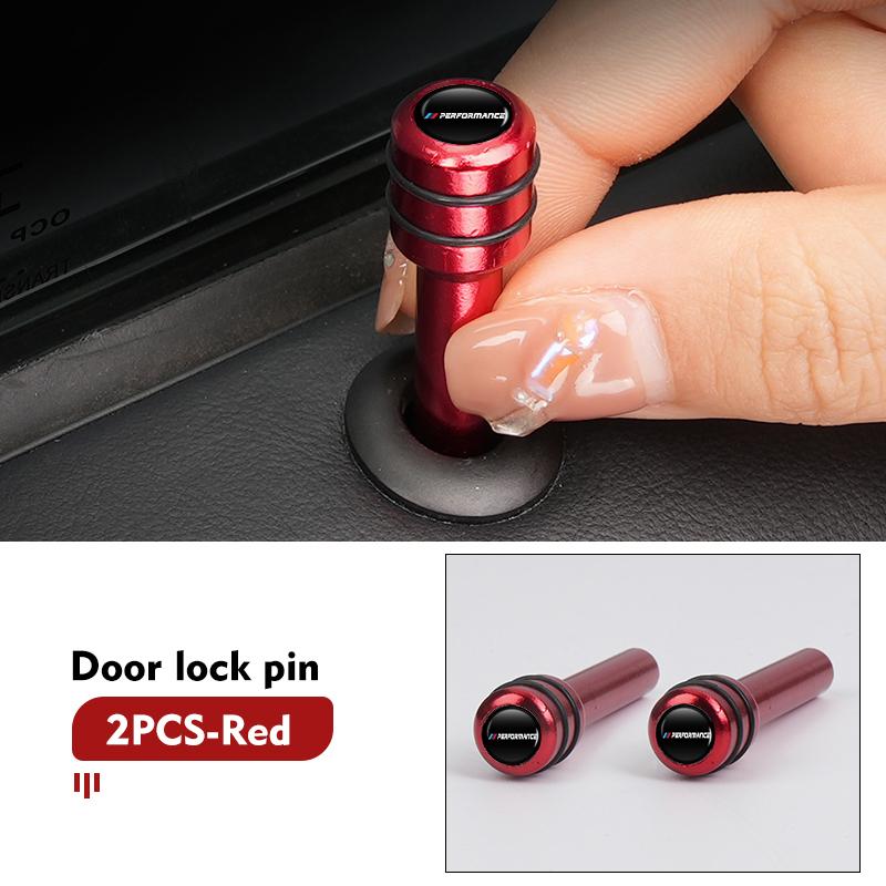 For BMW Car Safety Door Lock Pull Pin Cover Car Interior Accessories E93 F10 F20 F30 F40 F15 F25 F26 F31 F49 F86 M3 M5 X3 OO8
