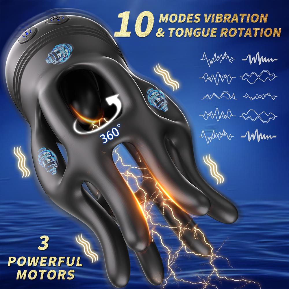 Male Masturbator Penis Glans Trainer Vibrator Electric Masturbation Tools Vibrator Penis Massager for Men Adult Sex Toys 18+