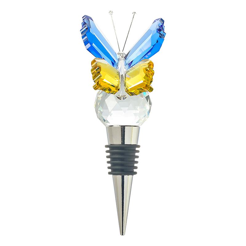 1 шт. Герметичная пробка для бутылки, бытовая пробка для вечеринки в виде бабочки, пробка для бутылки, барный кристалл, фестивали, несколько вариантов в наличии