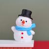 Cute Christmas Decorations Small Size Miniature Ornaments Mini Resin Figurines  Fairy Garden