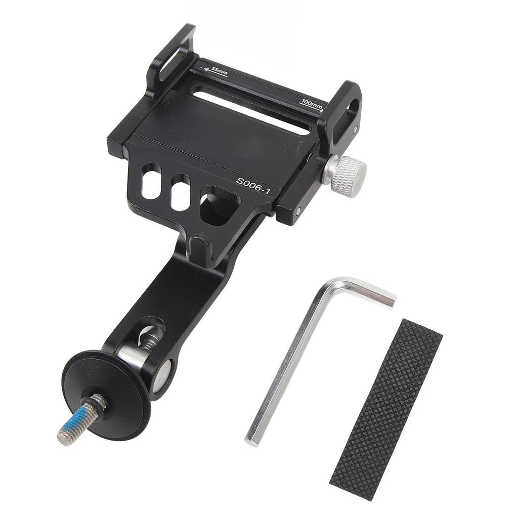 Bike Phone Mount Aluminum Alloy Bike Handlebar Phone Mount Holder Mountain Road Bike Navigation Cycling Equipment