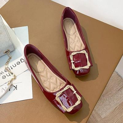 Красные женские туфли-балетки с острым носком для невесты со скидкой женская обувь дешевая распродажа элегантные и модные повседневные стильные 39