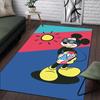 1pc Mickey Mouse Printed Carpet: Rectangle Rug for Living Room, Bedroom, Office, Home Decor, Kitchen, Non-slip, Game Area Rug