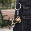 Брелок для ключей в виде самоката Сплавной брелок-шарм 'Самокат' с кольцом для ключей Ретро-самокат Шарм для сумки Стильный брелок Подарок для мужчин и женщин