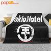 Tokio Hotel Винтаж Ретро Метал Группа Рок Сверхмягкое Одеяло Квилт Зимнее Покрывало для Дивана Покрывала для Кровати