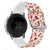 Силиконовый ремешок 20 мм 22 мм для Samsung Galaxy Watch 6/5/4/Huawei Watch 4 3 GT3 Браслет-ремешок в рождественском стиле Amazfit GTR/GTS 4