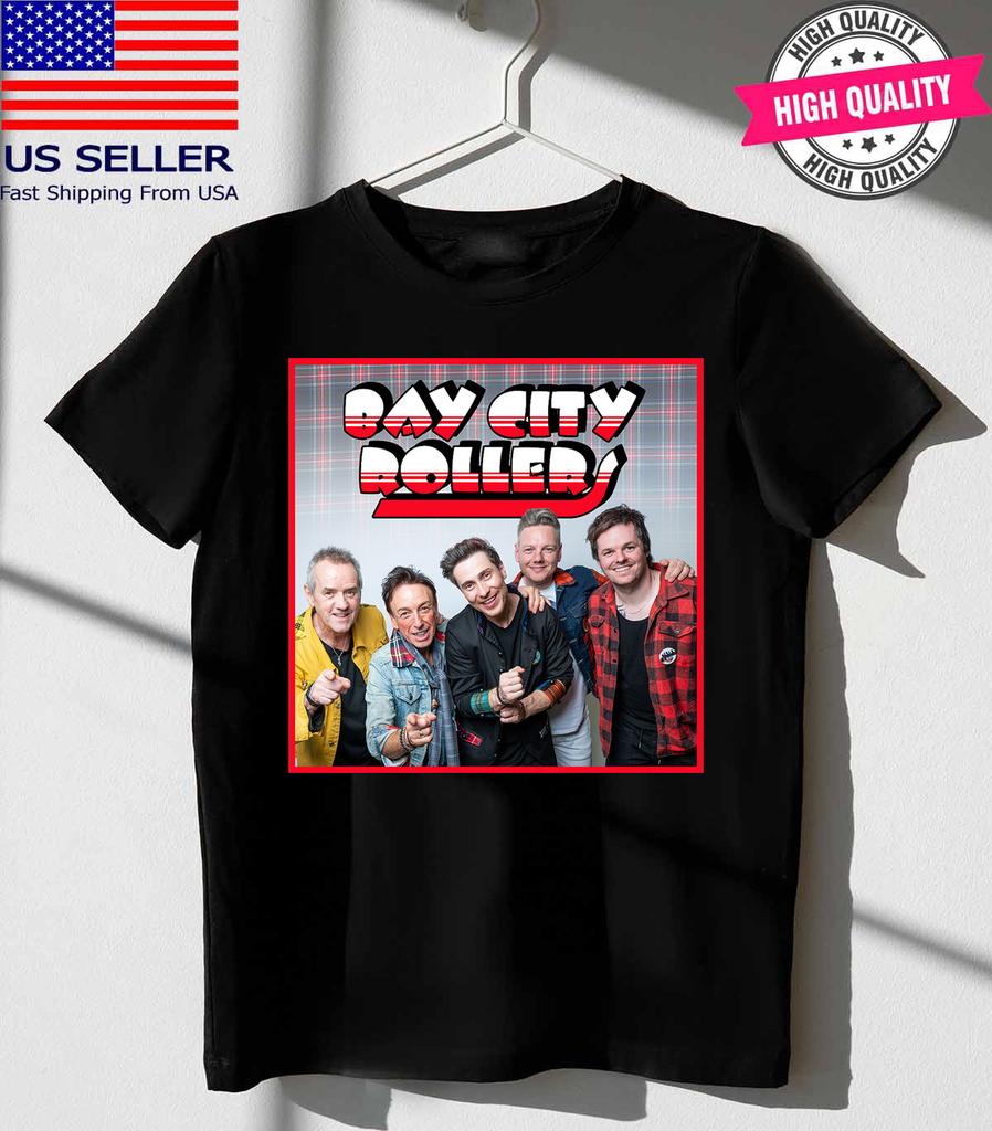 2026 Tour Bay City Rollers Band T Shirt Classic Black Unisex S-5XL E1933