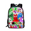 Cartoon Youthful Garten of Banban Student School Bags Notebook Backpacks 3D Printed Oxford Waterproof Boys/Girls Travel Bags