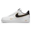 Air Force 1 07 LV8 Metallic Swoosh Pack - White Metallic Gold Men Sneakers Black DA8481-100