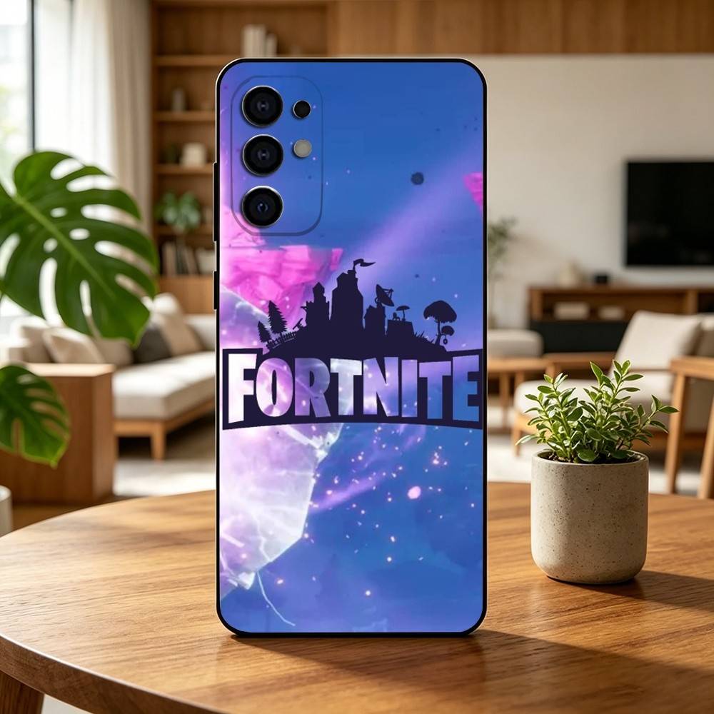 F-Fortnites-PC Game Phone Case For Samsung S25,S24,S21,S22,S23,S30,Ultra,S20,Plus,Fe,Lite,Note,10,Black Cover