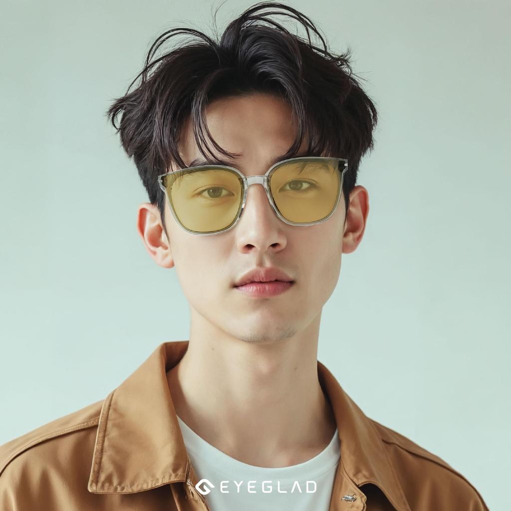 EYEGLAD SUNFOLD LITE Blue Light Blocking Folding Sunglasses with UV400 LumiX for Outdoor Travel Protection, High-Definition Lenses, Unisex,