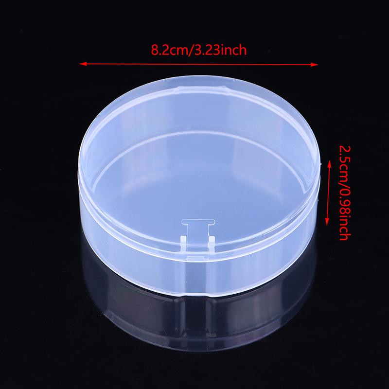 Чехол для пуховки Cpb Круглая прозрачная косметичка Портативные дорожные косметички Чехол для хранения косметических кистей