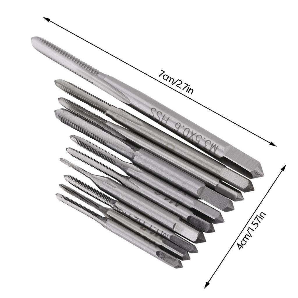 Мини M1 к M3.5 Машинный ручной метчик для нарезания резьбы Метчики для нарезания резьбы Машинный ручной метчик Машинный метчик Винтовой метчик Метчики для нарезания резьбы