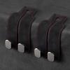 Amelity Headrest Hooks For Car, Car Hooks For Purses And Bags, Purse Hook For Car (Grey-2 Pack)
